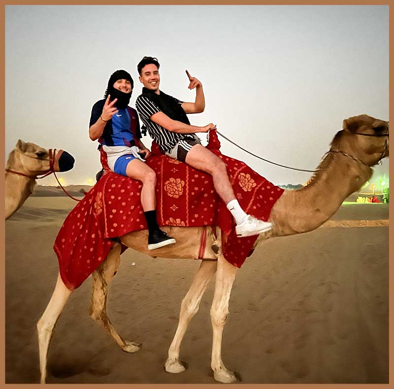 desert camel tourism