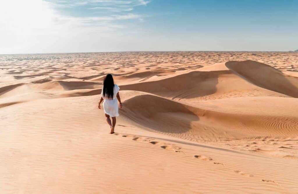 Evening Desert Safari photoshooting