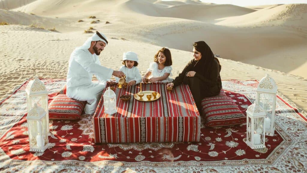 Key features of a family Desert Safari