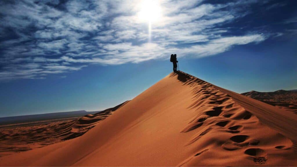 Sand Skiing in Dubai