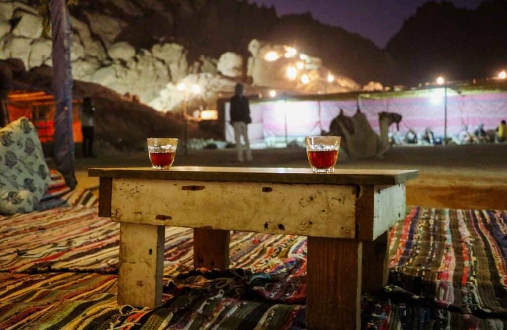 bedouin camp evening desert safari review