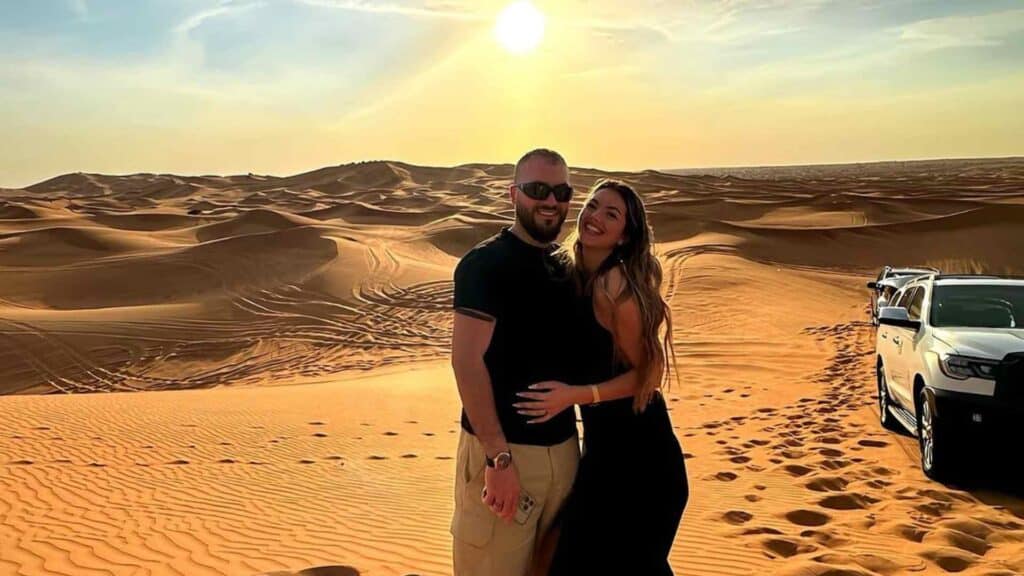 mantic daiting for couple is desert of dubai