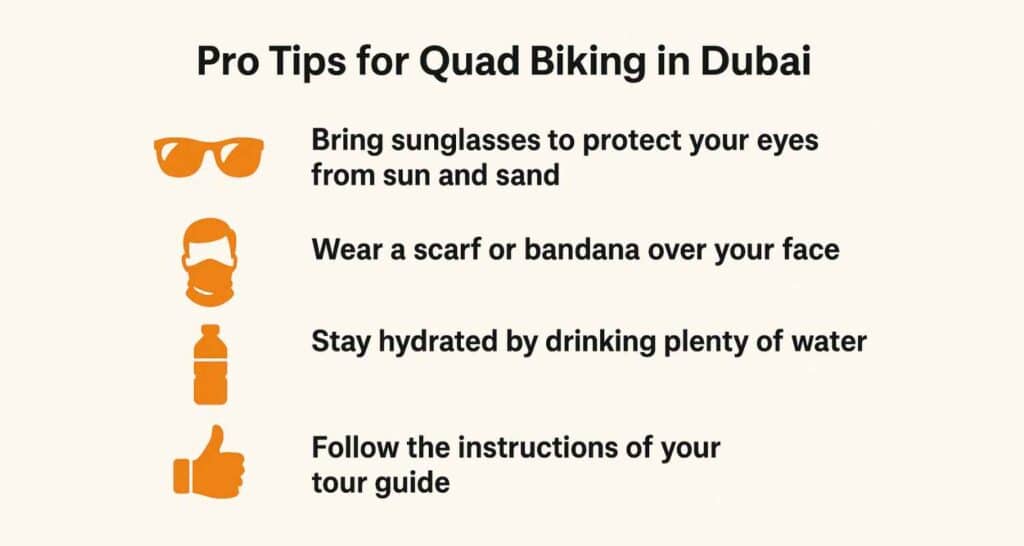 Pro Tips for Quad Biking in Dubai